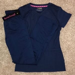 Navy blue Scrub set